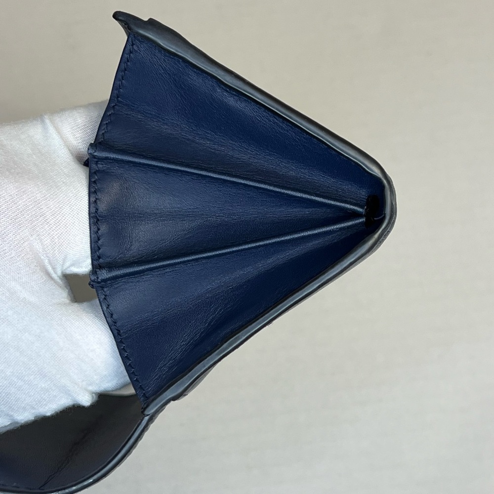 Gucci Sylvie Continental Wallet in blue‎ calfskin leather. - Picture 10 of 14